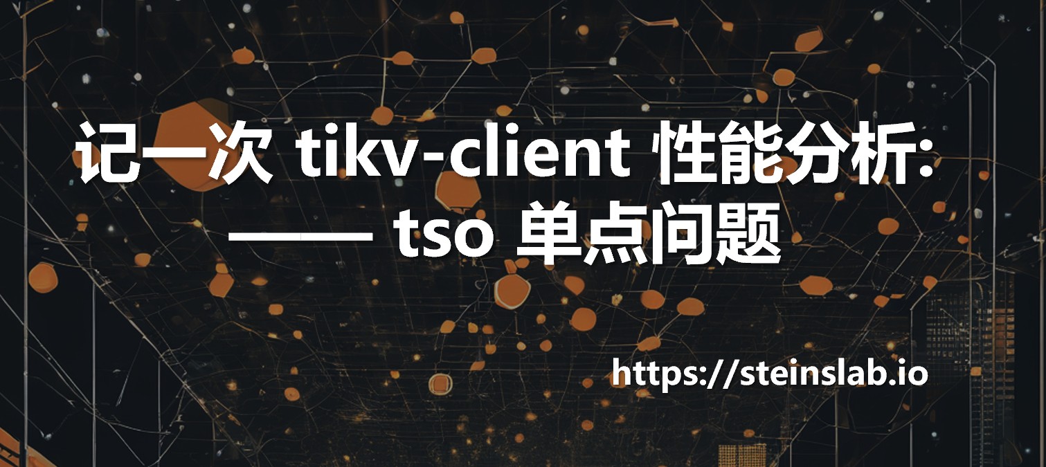 记一次 tikv-client 性能分析: tso 单点问题